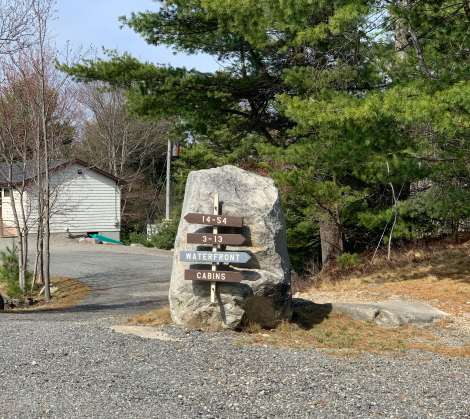 acadia signposts