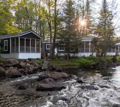 HTR Adirondacks Riverside Cottage