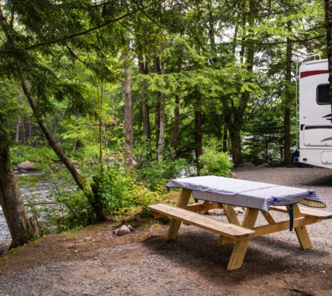 HTR Adirondacks Riverside RV Site