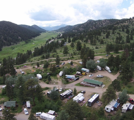 estes park birdseye view