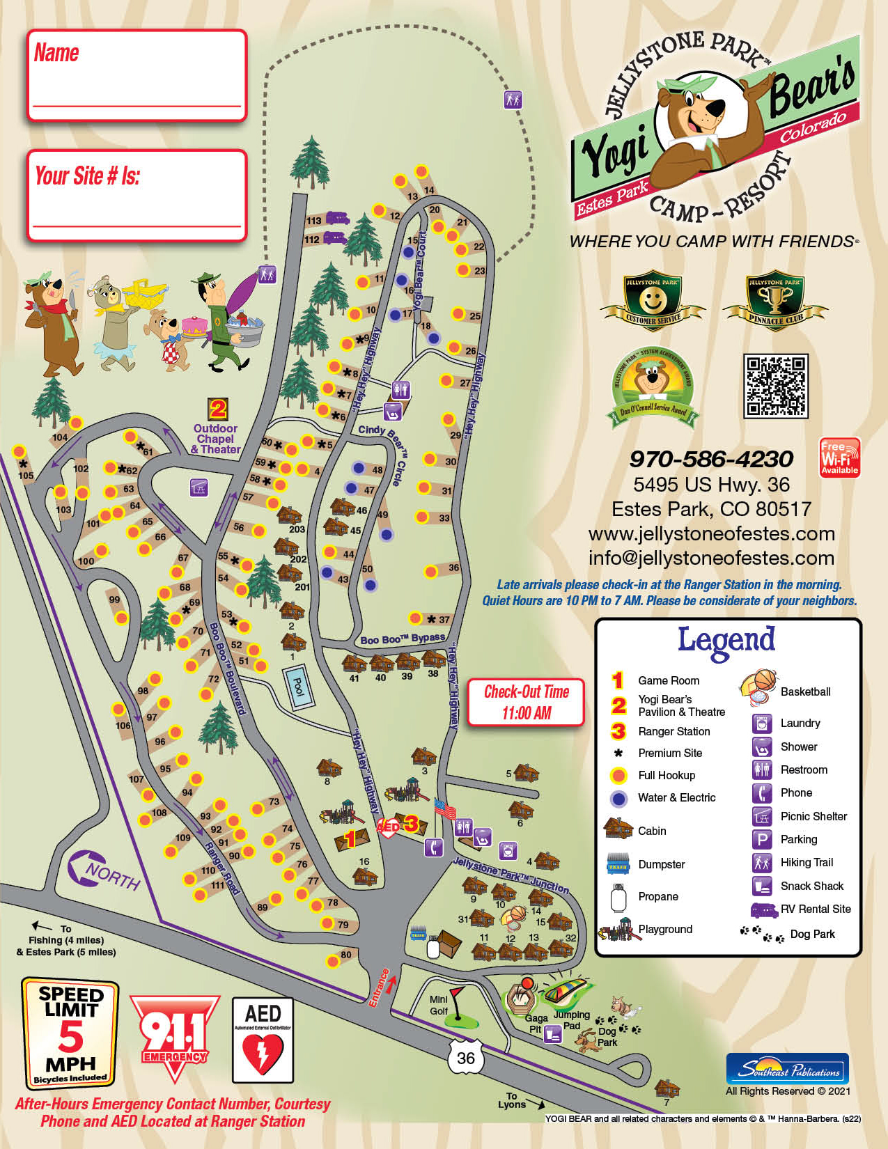 estes park map