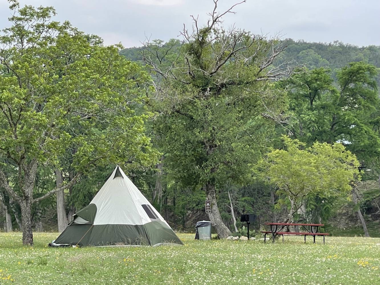 Tent Camping Sites in Kerrville, TX HTR Texas Hill Country