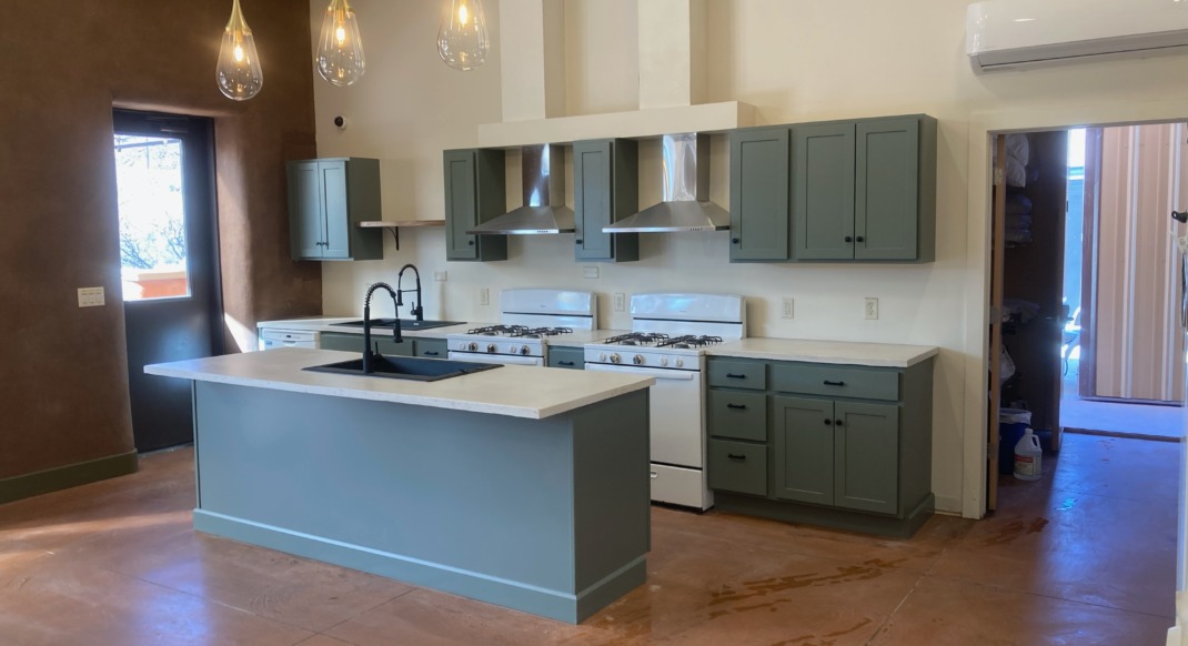 Rustic Lodge Kitchen