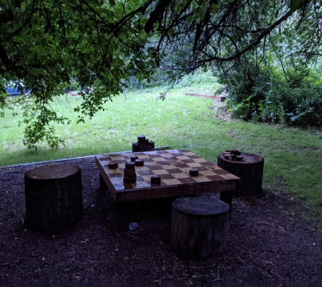 Lightner Creek outdoor chess