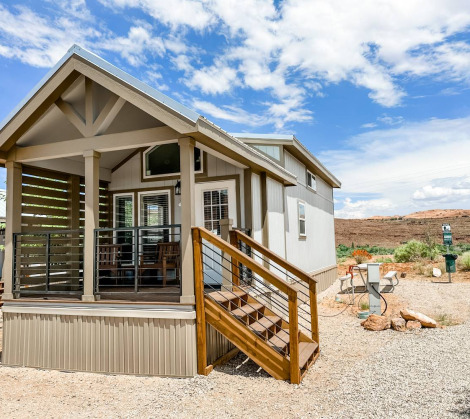 New Deluxe Cottages at HTR Moab, Utah.