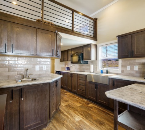 htr moab deluxe loft cottage kitchen