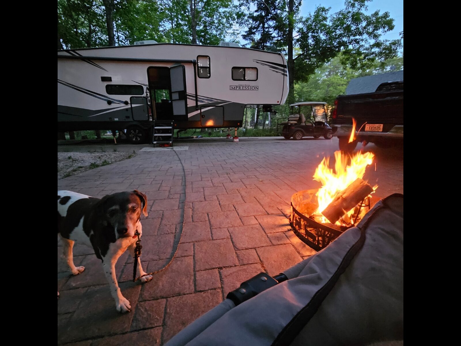 Accessible Deluxe Back-In RV Site - HTR