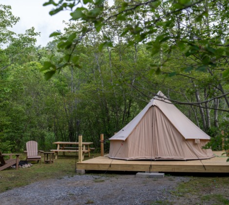 Adirondacks Glamping Tent