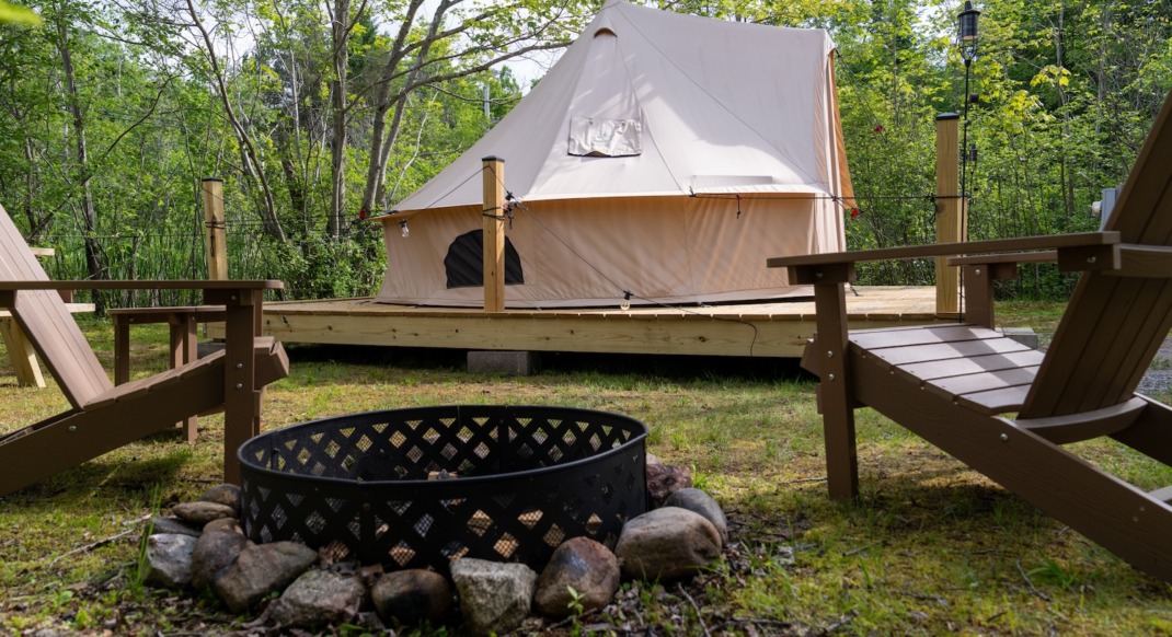 Adirondacks Glamping Tent