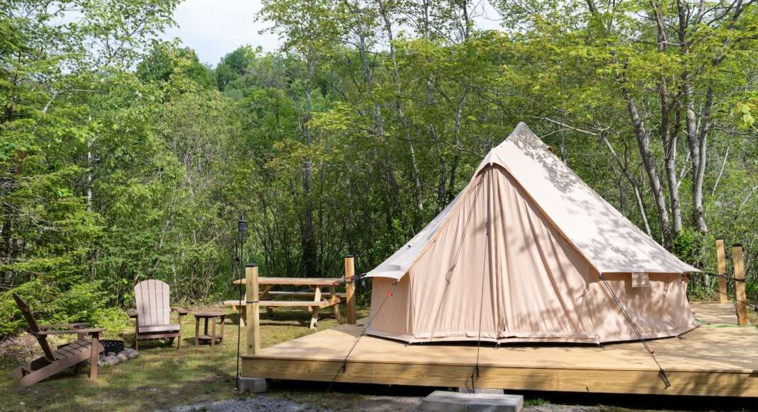 Adirondacks Glamping Tent