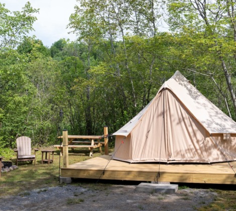 Adirondacks Glamping Tent