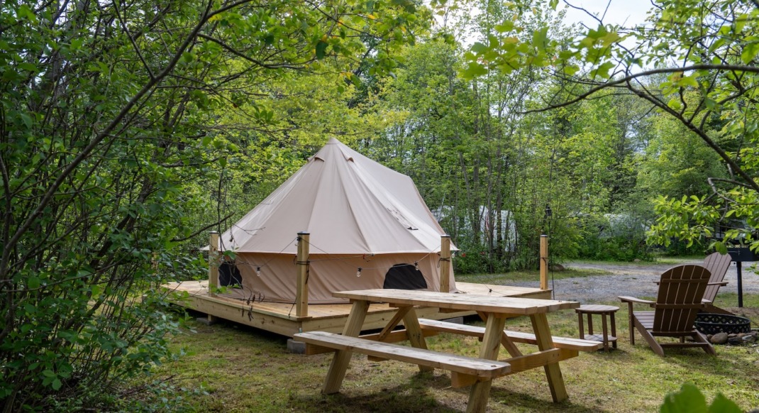 Adirondacks Glamping Tent