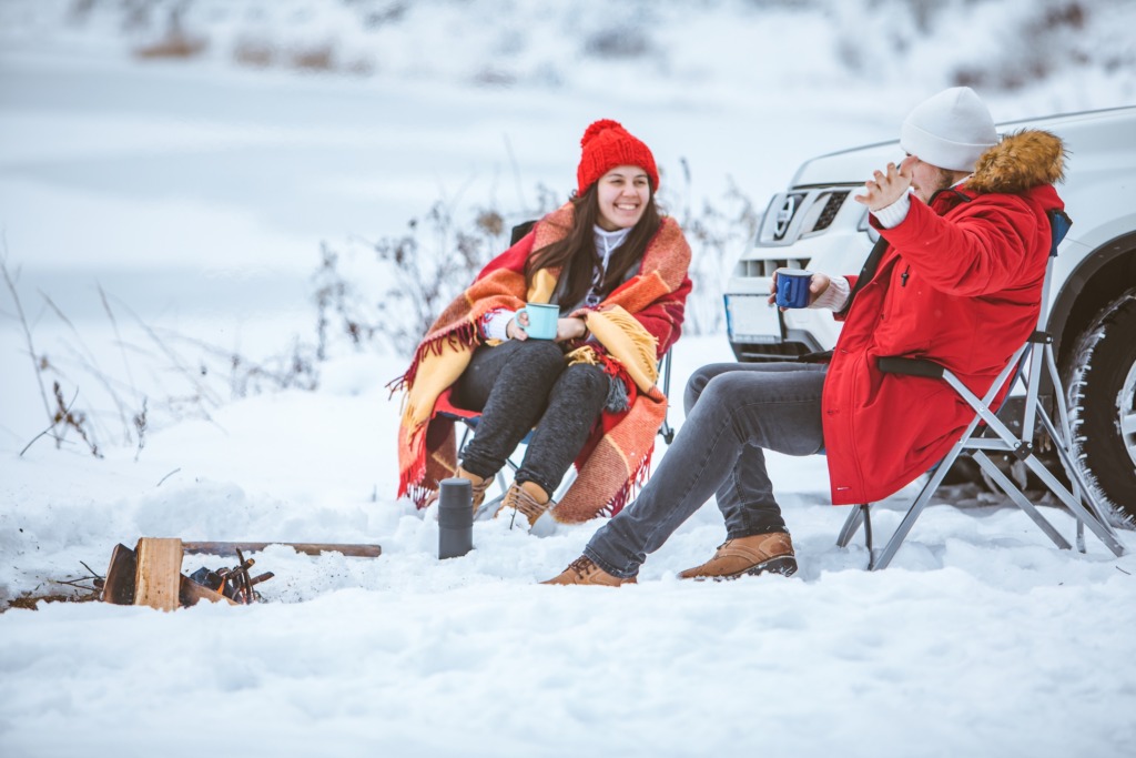 winter camping